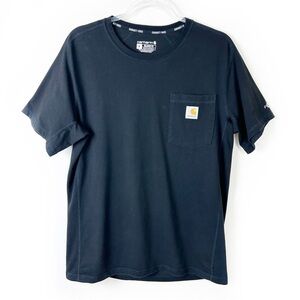 Carhartt Relaxed fit black pocket tee size: M